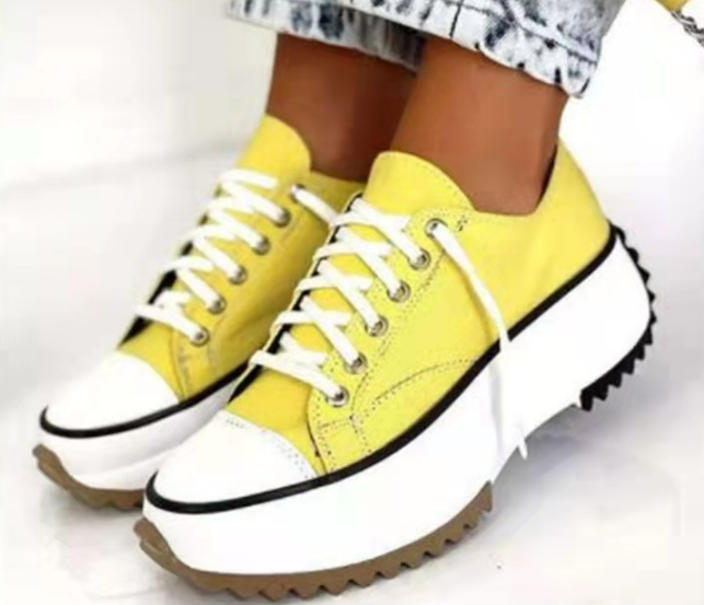 Trendy high-top sneakers