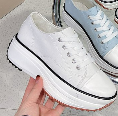 Trendy high-top sneakers