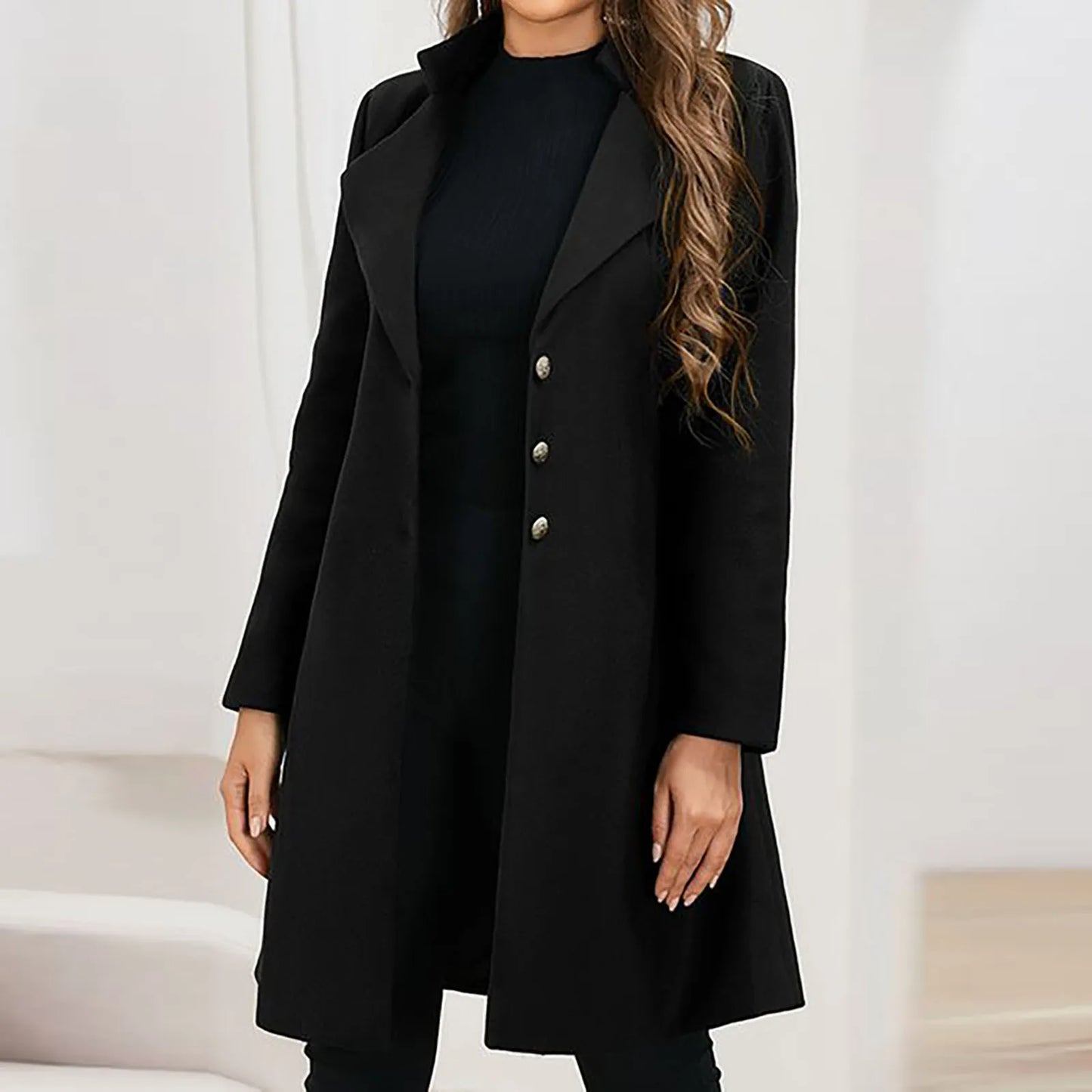 Zareya Coat | Women's Italian Long Coat