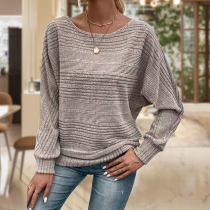 Ynez - Casual Round Neck Sweater for Women