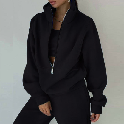 Jess-Mode | Stylish elegant tracksuit [jacket+pants]