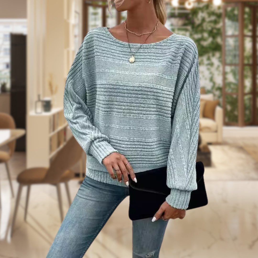 Zorine Sweater | Women's Striped Sweater