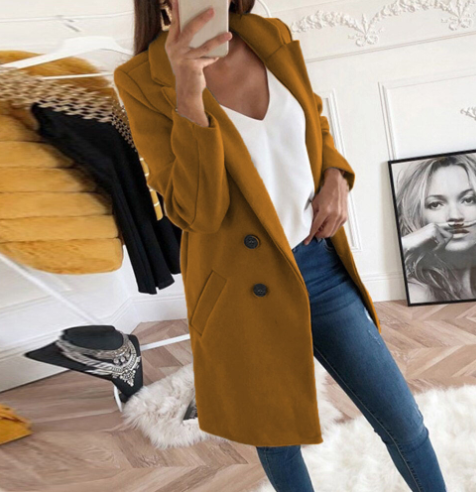 Stylish fall and winter coat for ladies