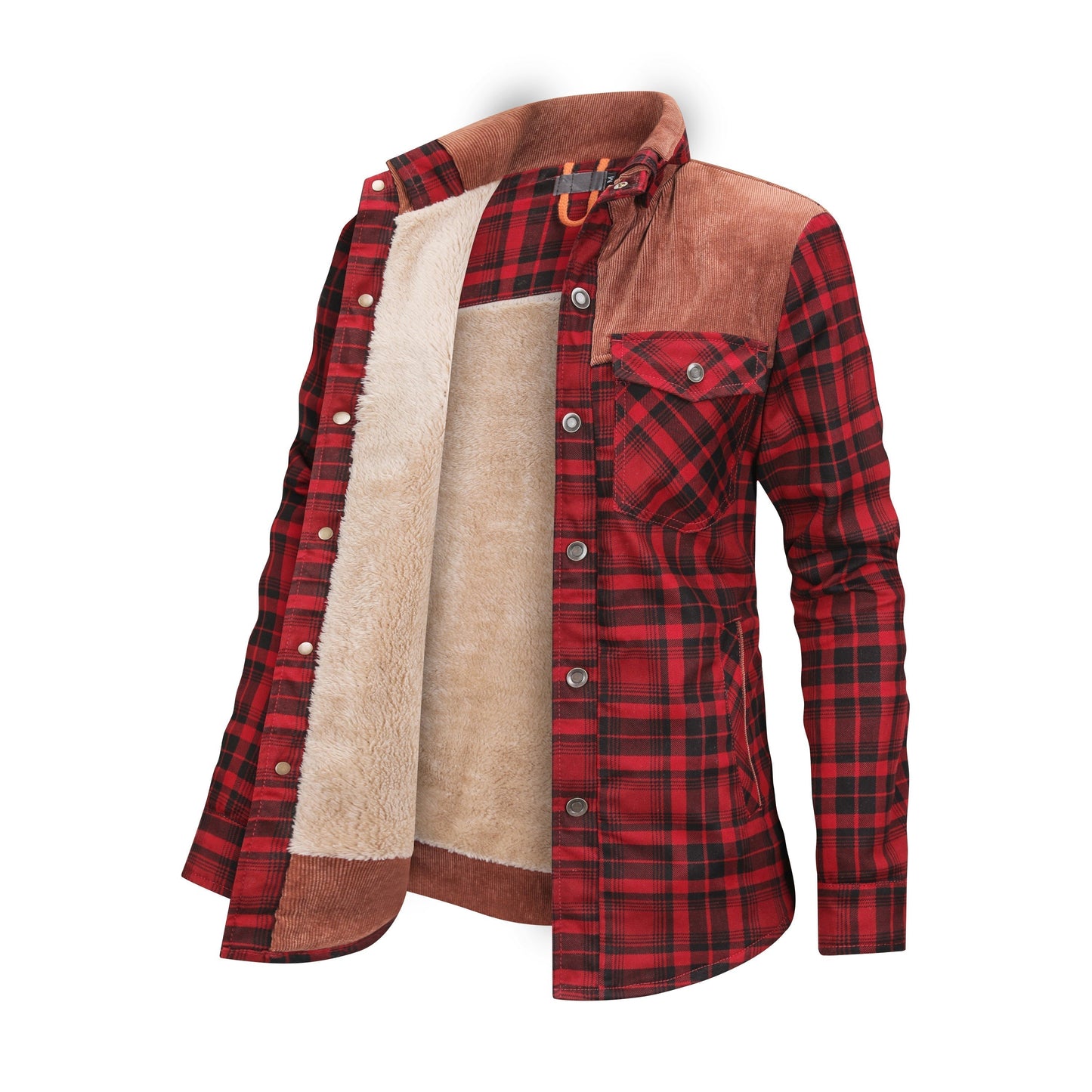 Women's flannel jacket for winter - Alida