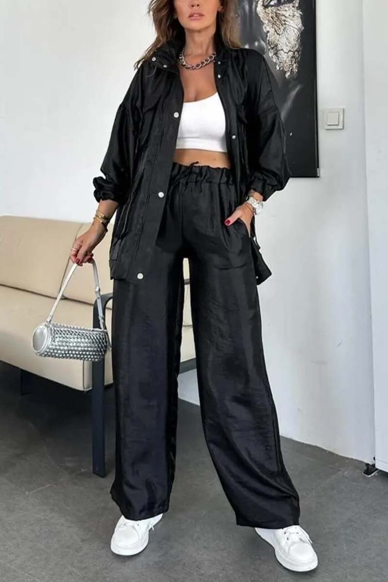 Violaine | Fashionable oversized jacket and trouser set