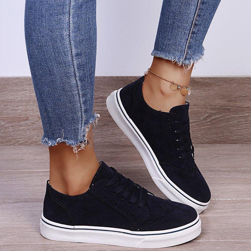 Women's vulcanised shoes chunky casual trainers