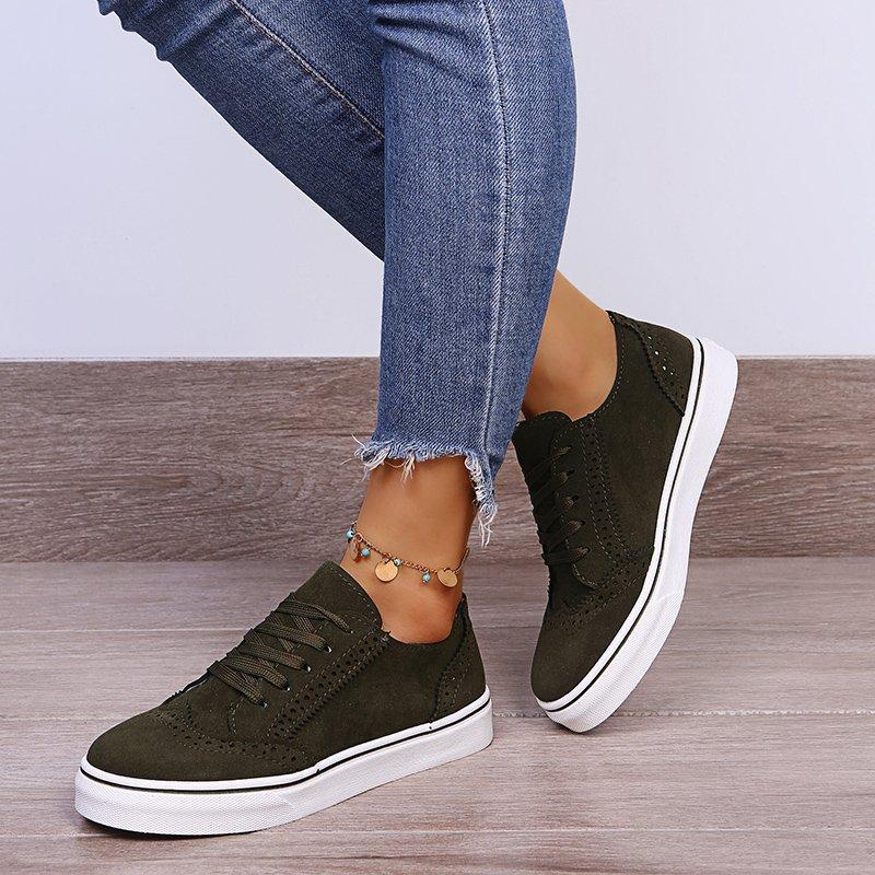 Women's vulcanised shoes chunky casual trainers