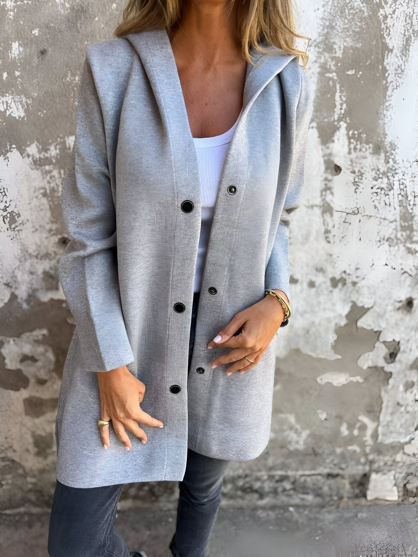 Casual hooded jacket for women - Valma