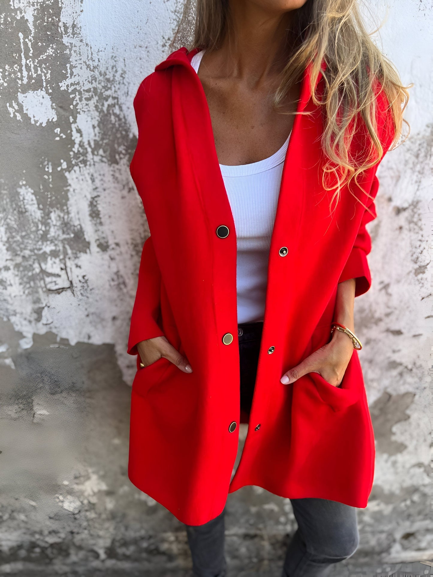 Casual hooded jacket for women - Valma