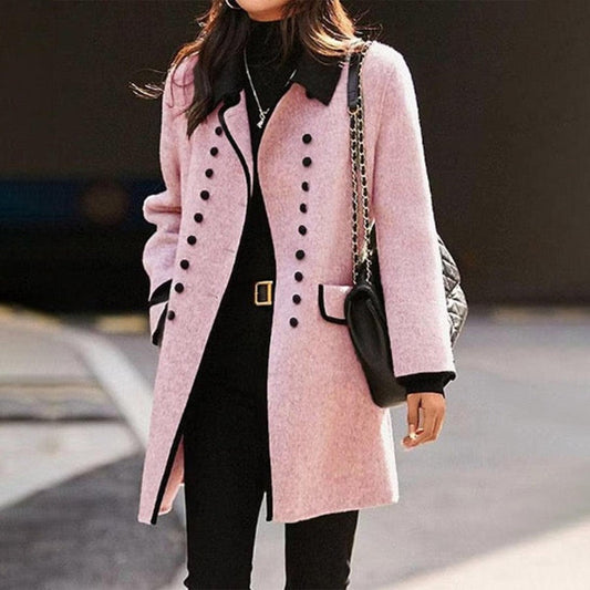 Virginia - elegant mid-length winter coat