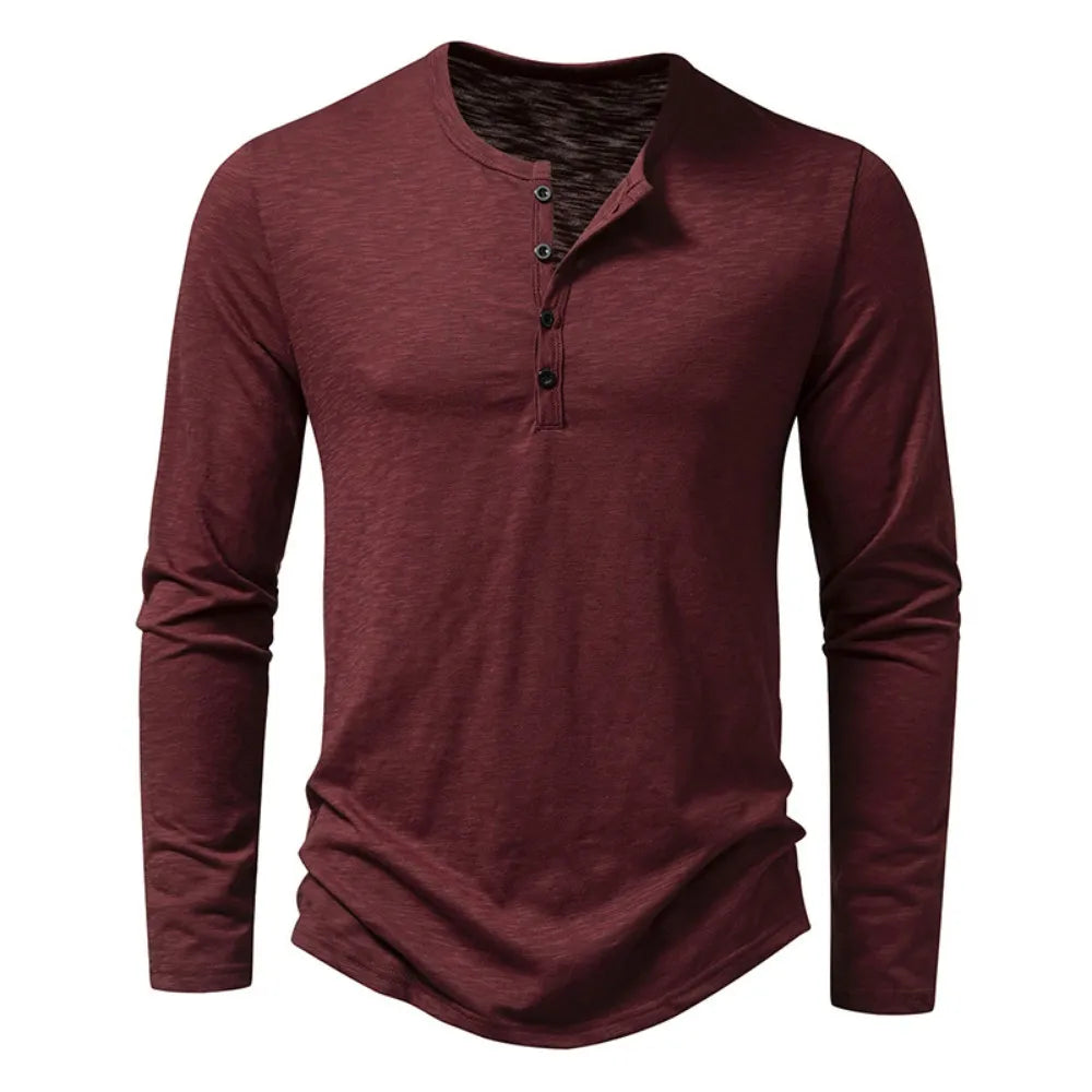 Yannick Bloes | Men's Henley Blouse