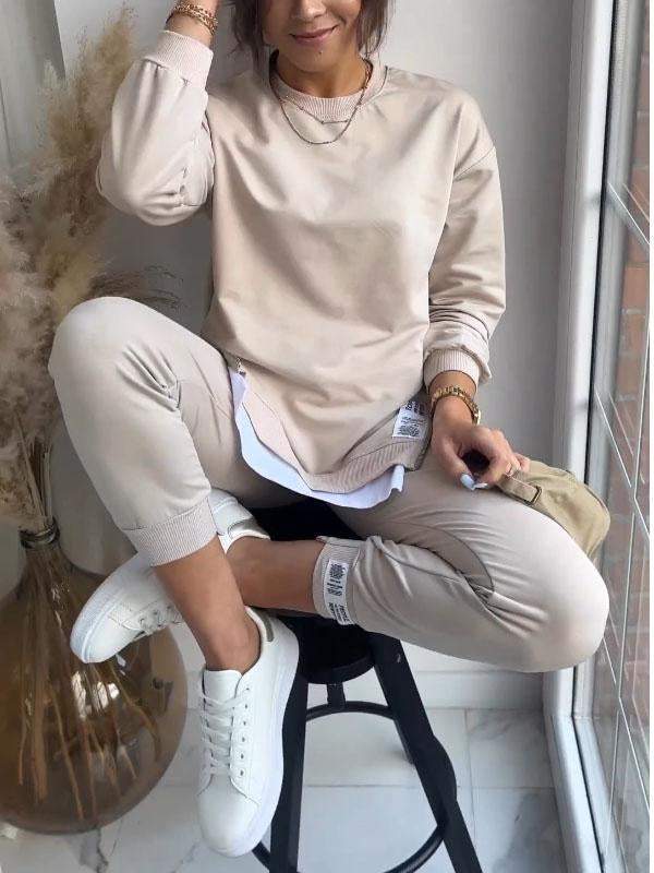 Jess | Comfortable sweatshirt and pants set for women