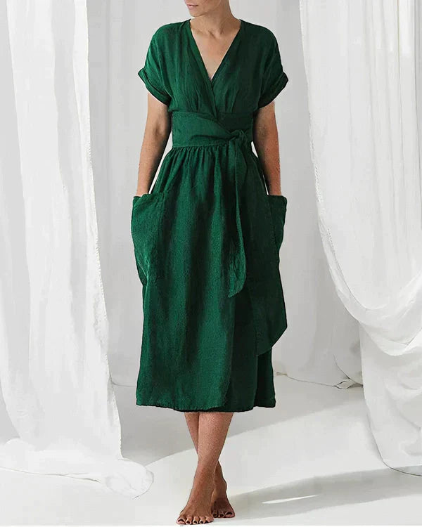 Velly - Elegant linen dress