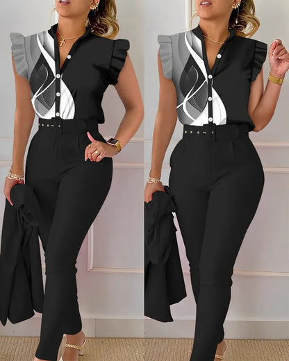 Elegant blouse set for women - Bernice