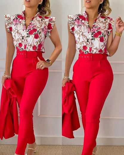 Elegant blouse set for women - Bernice