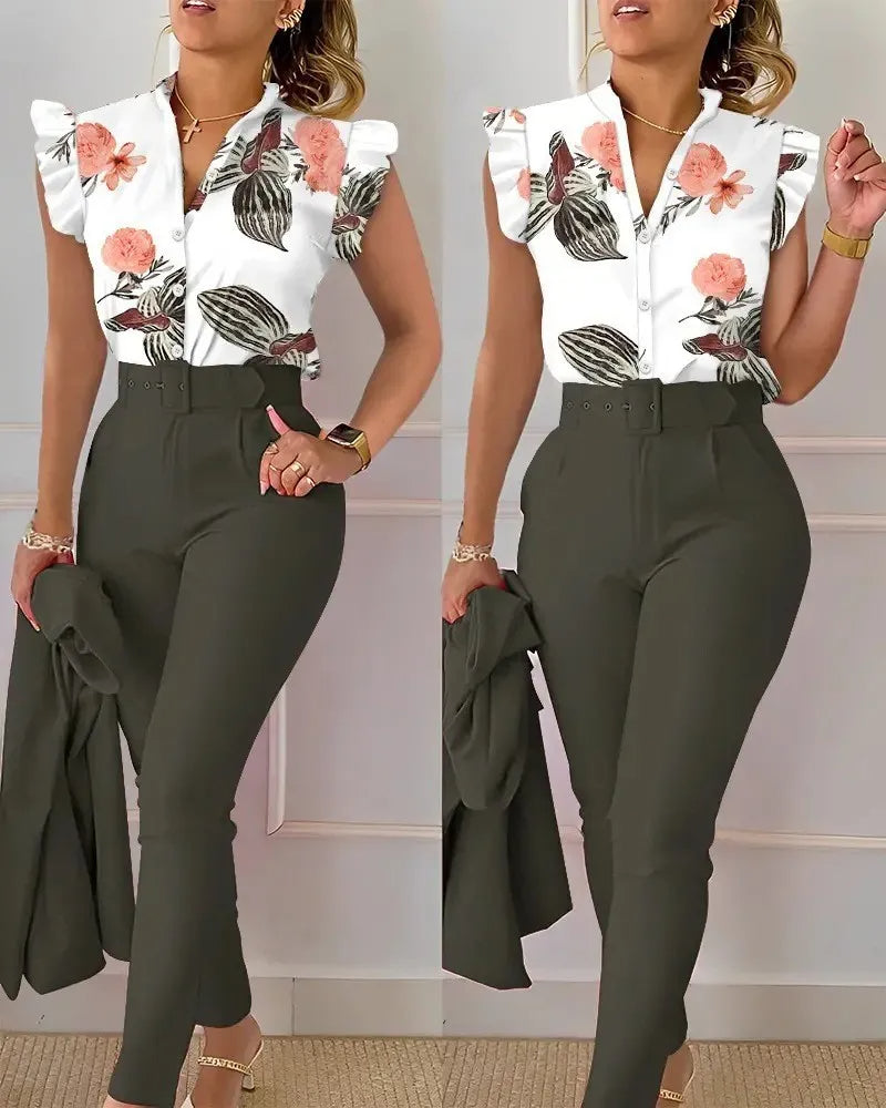 Elegant blouse set for women - Bernice