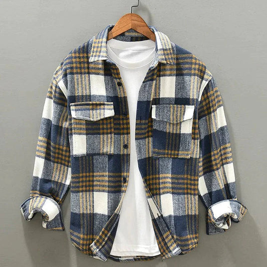 Vinzéncio | checkered flannel shirt