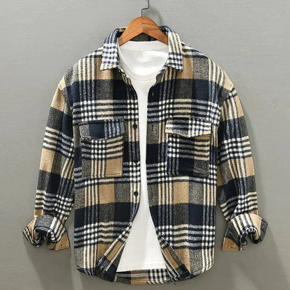 Vinzéncio | checkered flannel shirt