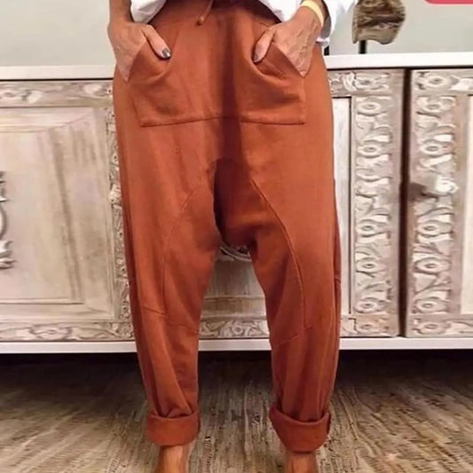 Elizabeth - Baggy pants with drawstring