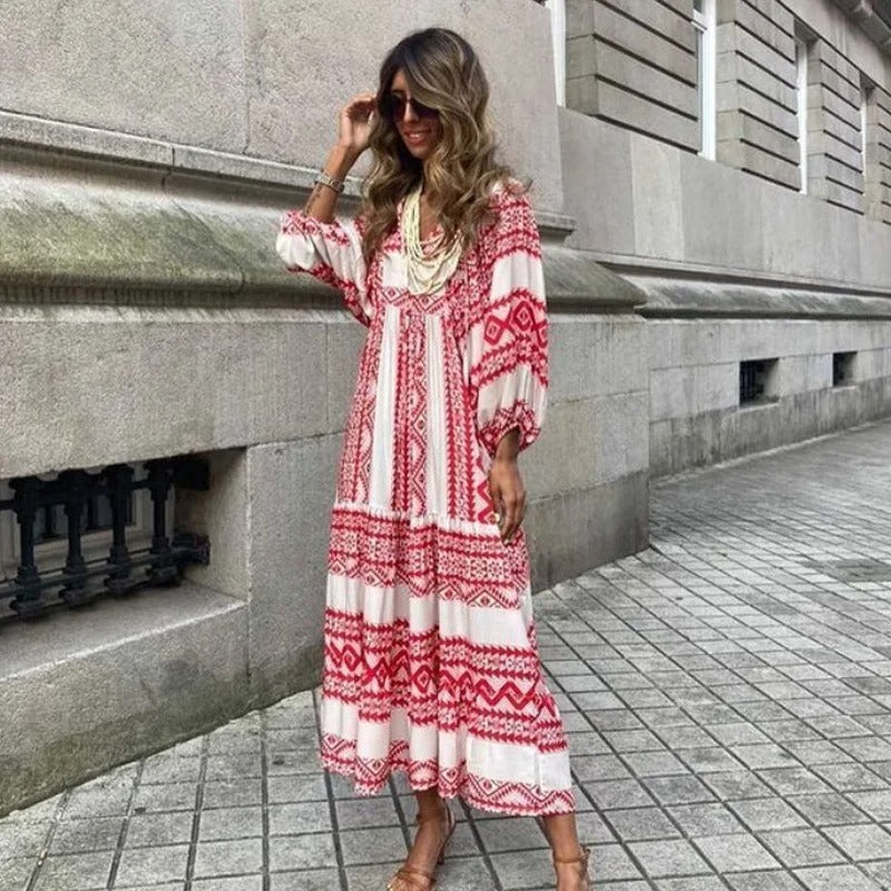 Pauline - Dresses with geometric print