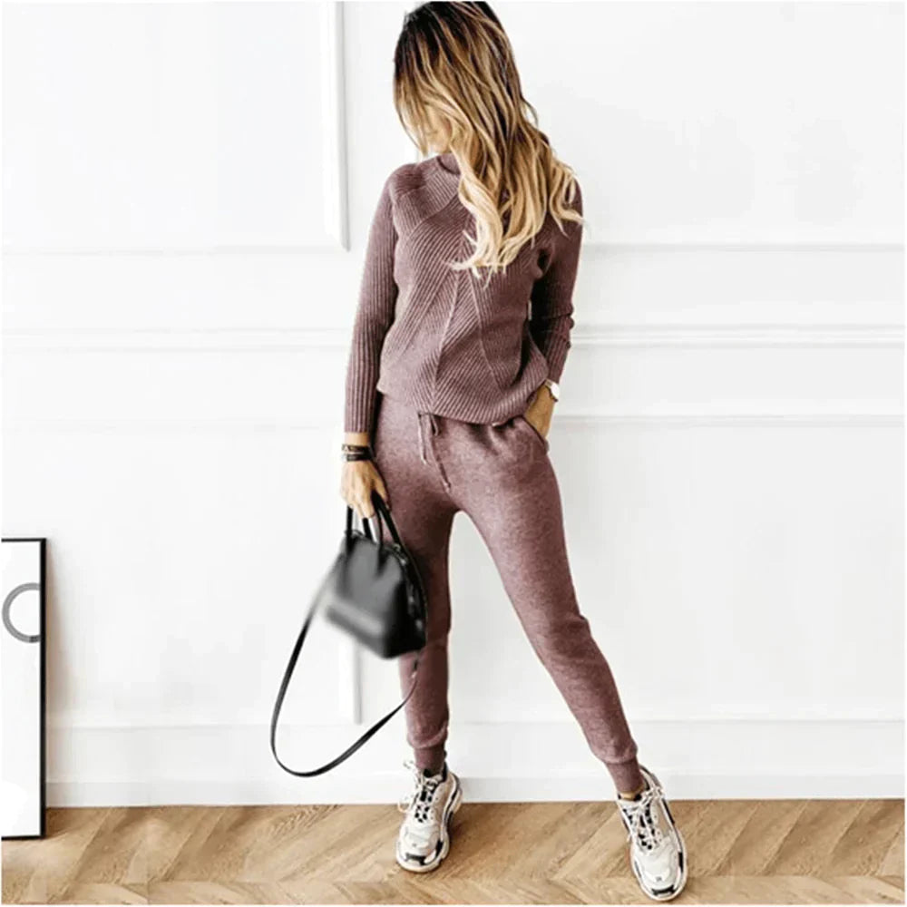 Two-piece jogging suit