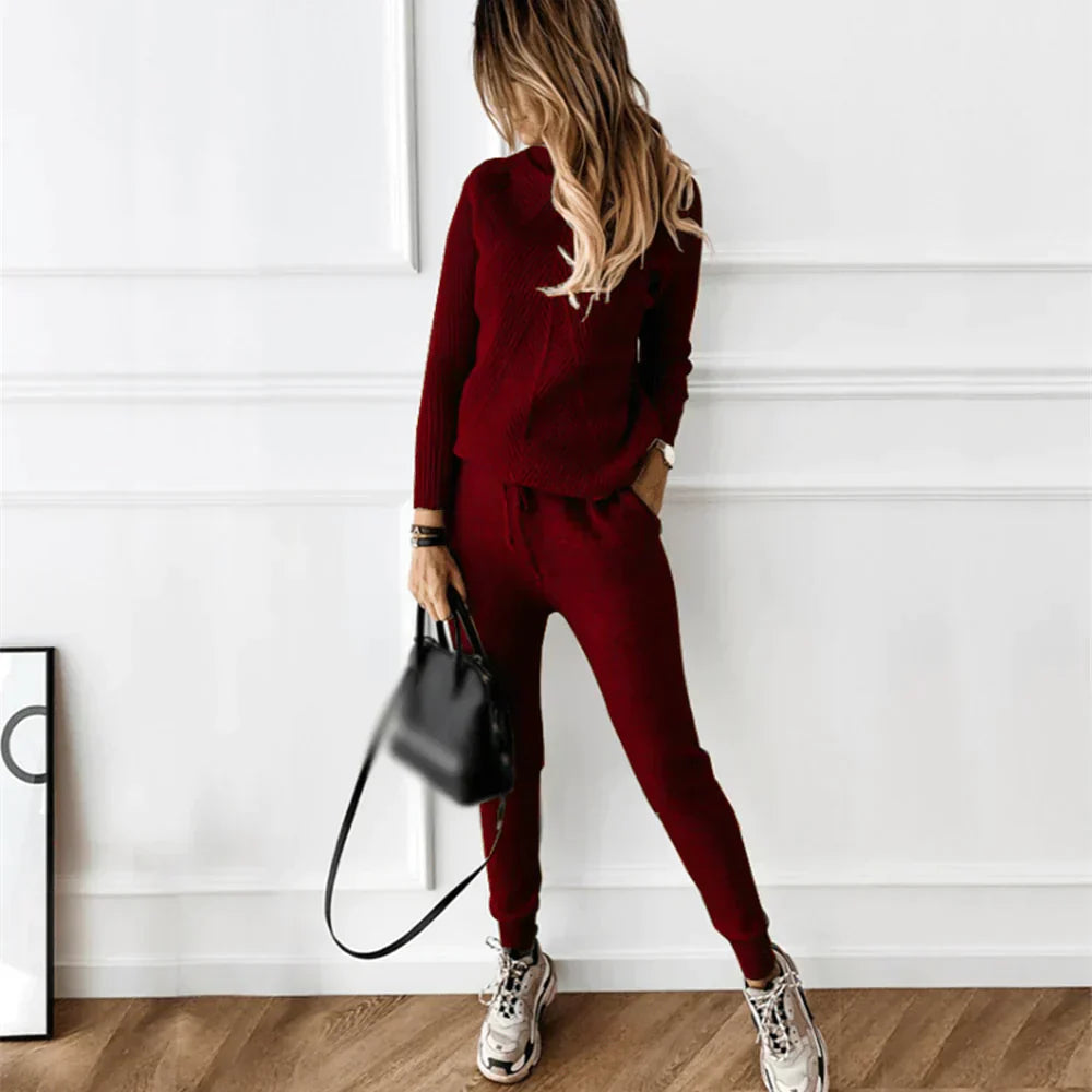 Two-piece jogging suit