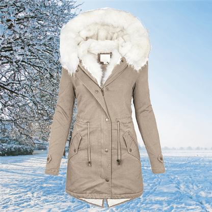 - Elegant winter jacket for women