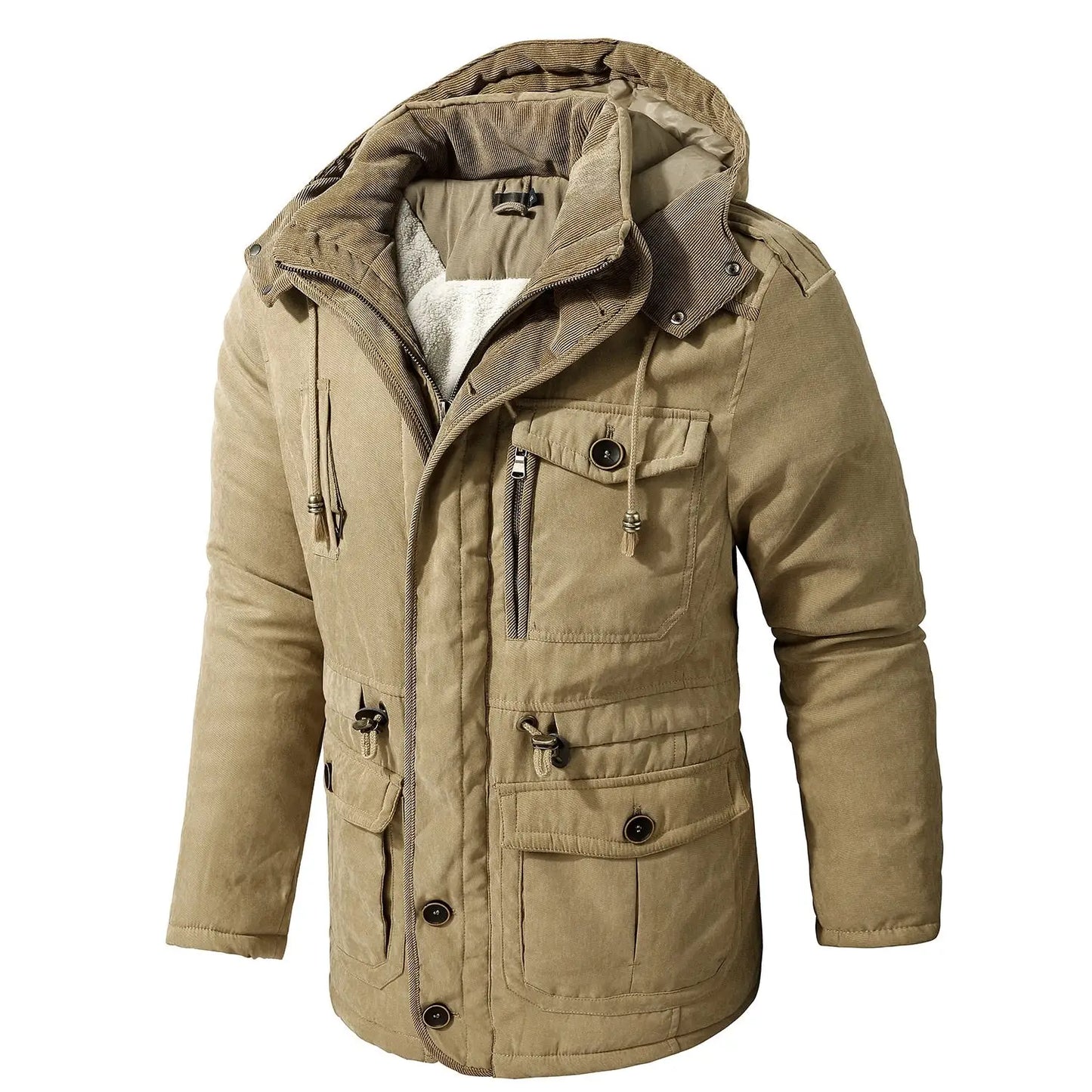 Urban Parka Coat - Elegant Style for Modern Men