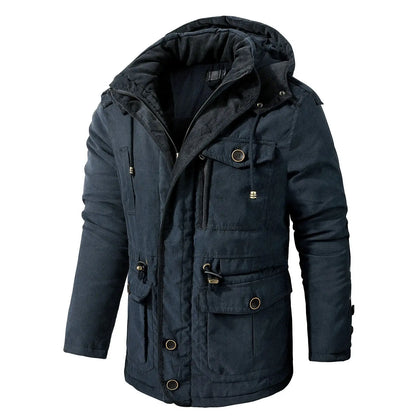 Urban Parka Coat - Elegant Style for Modern Men