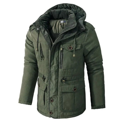 Urban Parka Coat - Elegant Style for Modern Men