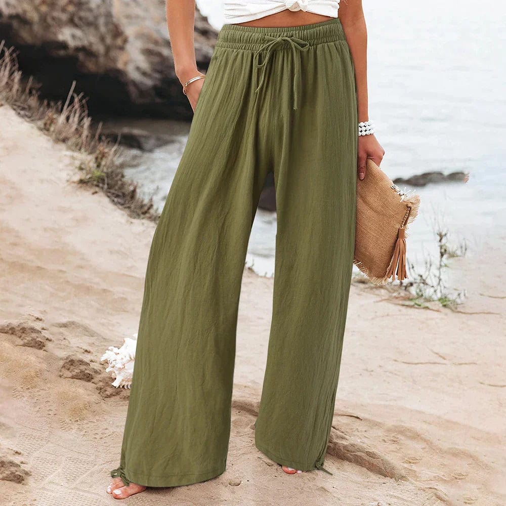 Mathilde - casual linen pants for women