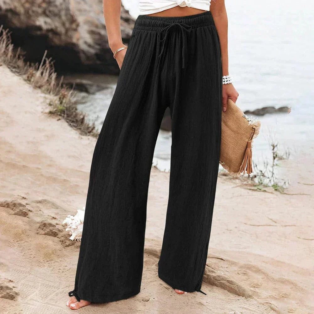 Mathilde - casual linen pants for women