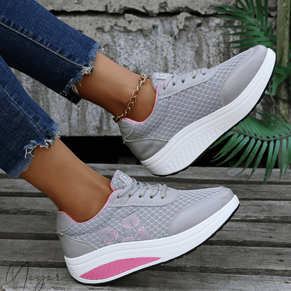 Women's Sneakers Thick Bottom Platform Shoes