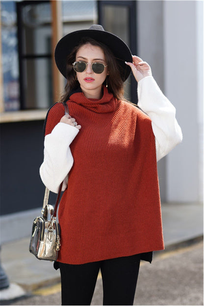 Winter sweater knitted for ladies