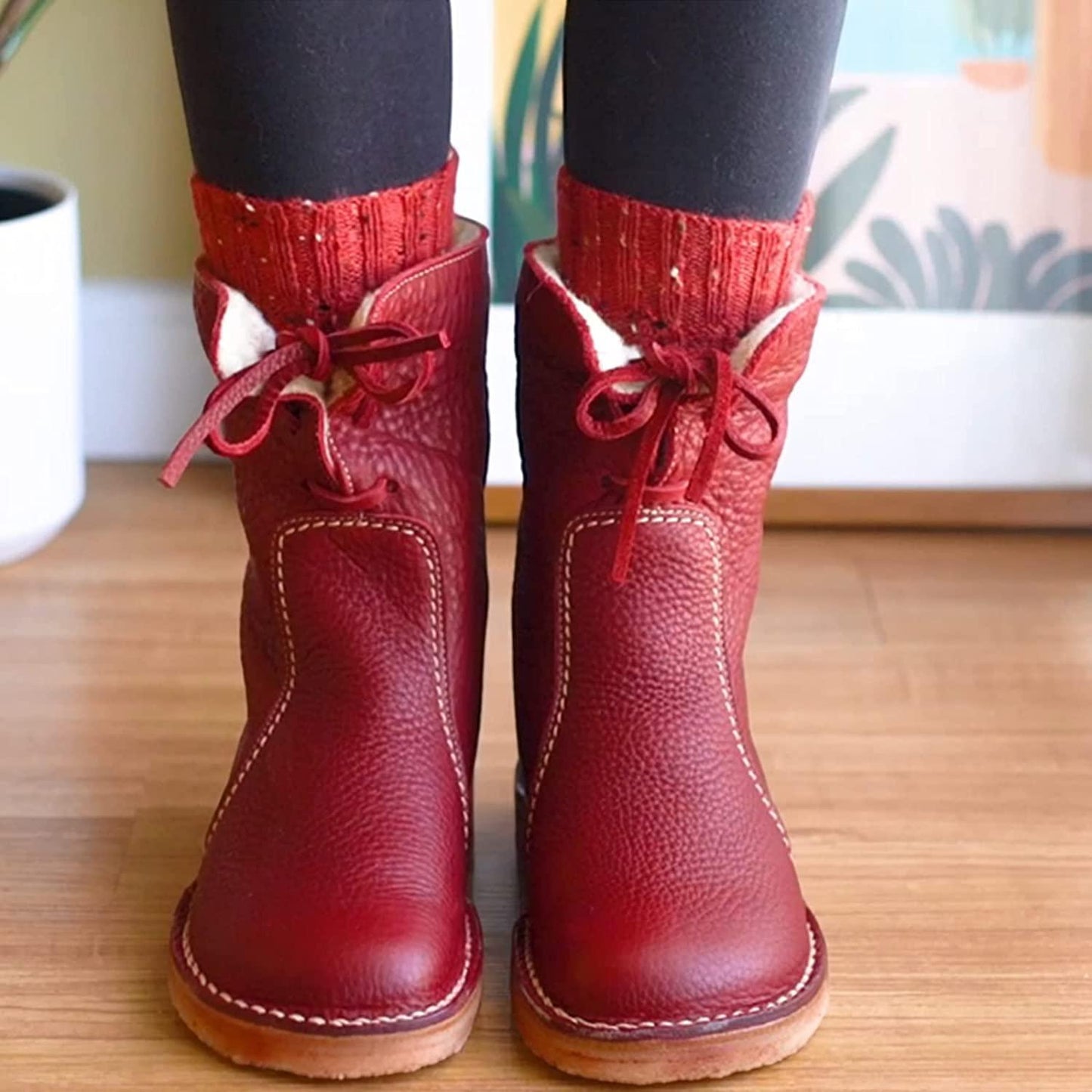 Natalja Boots | Waterproof Women's Ankle Boots with Warm Lining