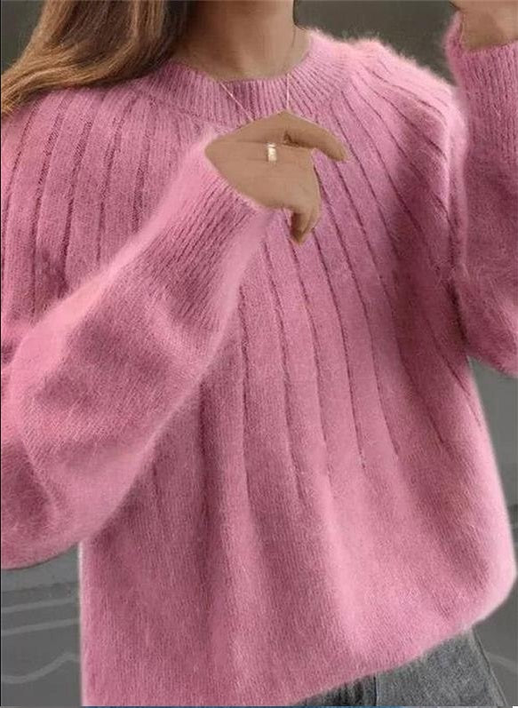 Chanty | Fluffy knitted sweater for women