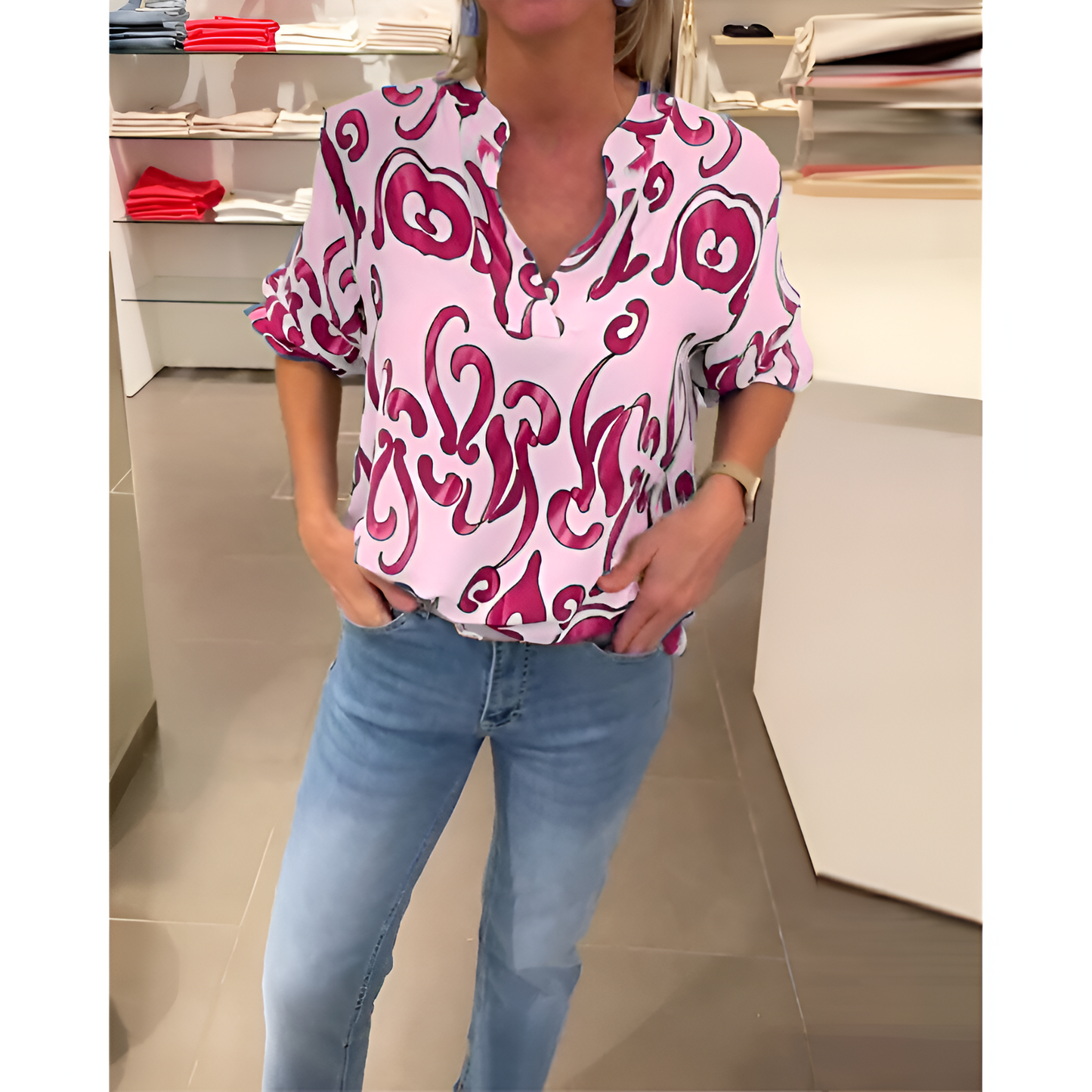 Marlene - Happy summer blouse