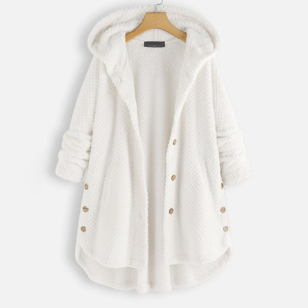 Oversized hooded jacket for women - Arabella