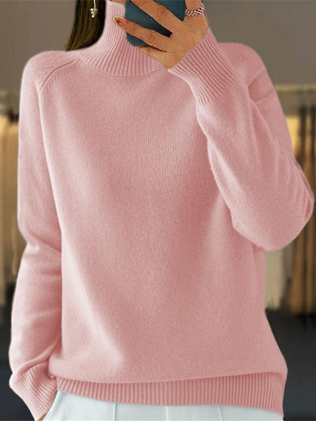 Zandria Sweater | Casual Turtle Neck Sweater