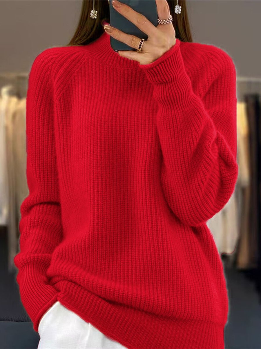 Zaley Sweater | Casual Turtleneck Knitted Sweater