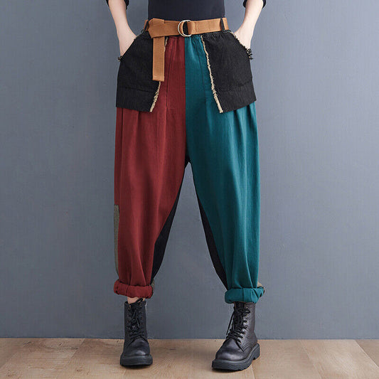 Claire - Mixed color pants