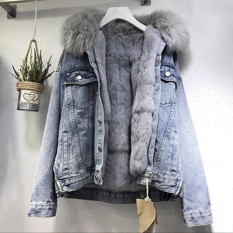 Trendy denim jacket for women - Mijke