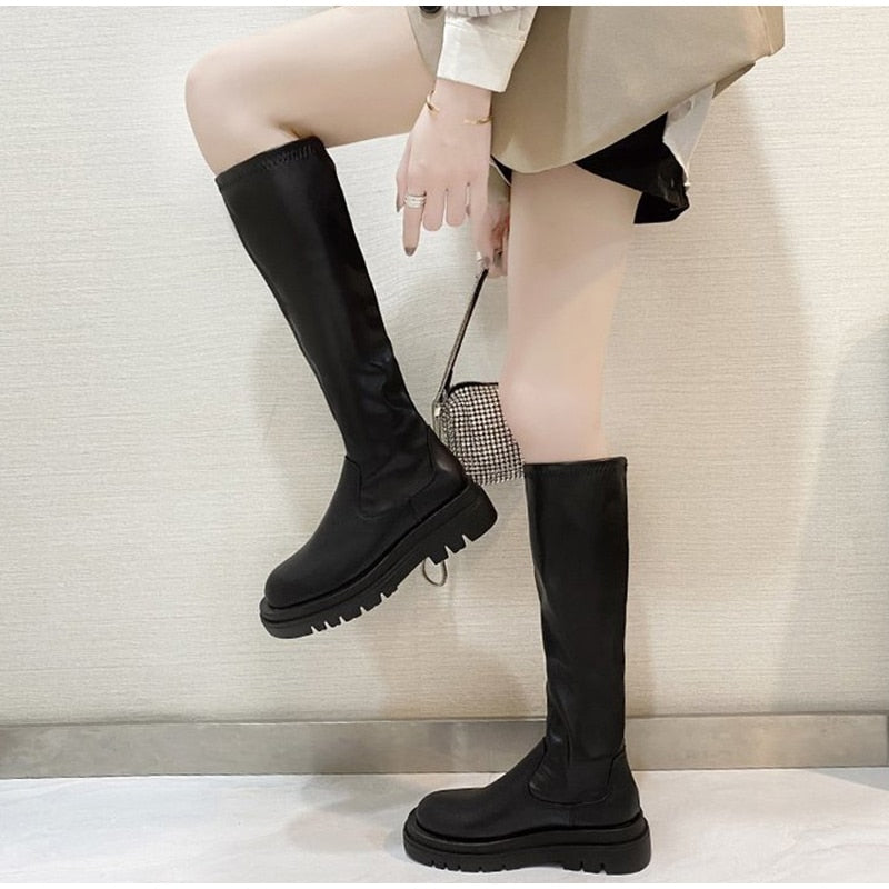 Knee-high winter boots - Zelie