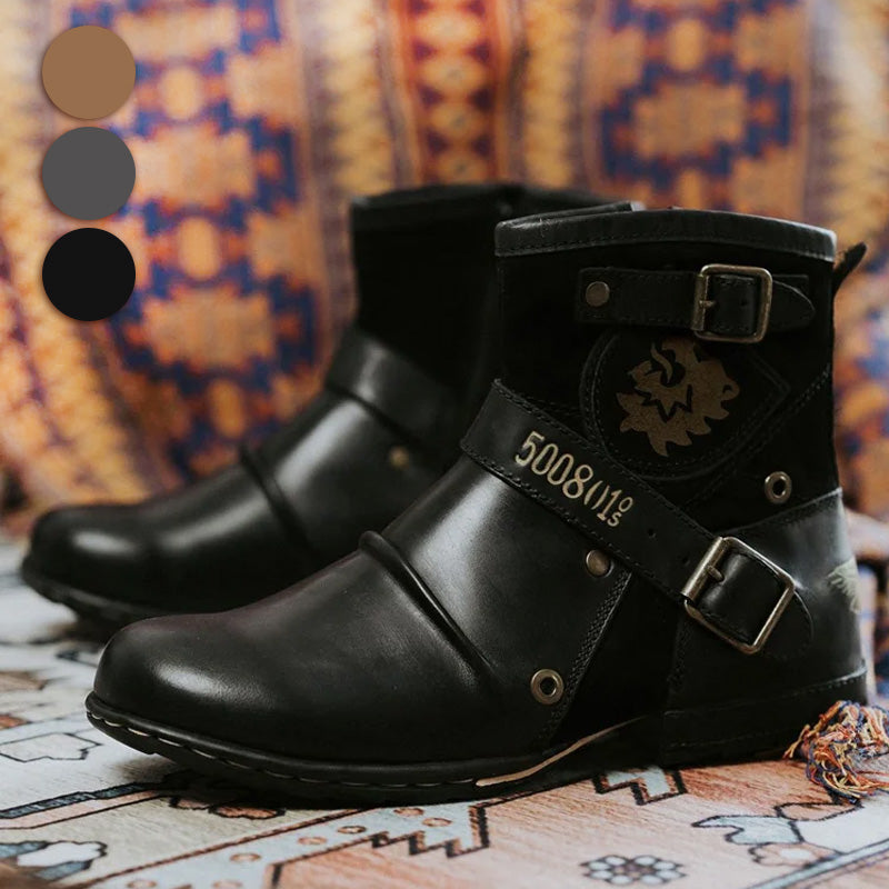 Nicolette - Classic Belt Boots for Women