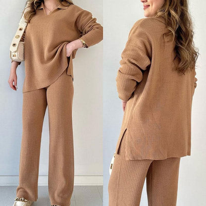 Melanette - Casual Shirt and Pants Set for Women