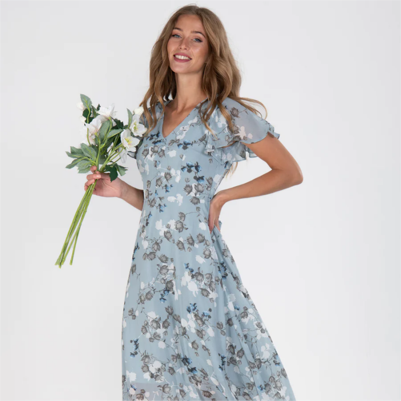 Enora | Vintage floral dress