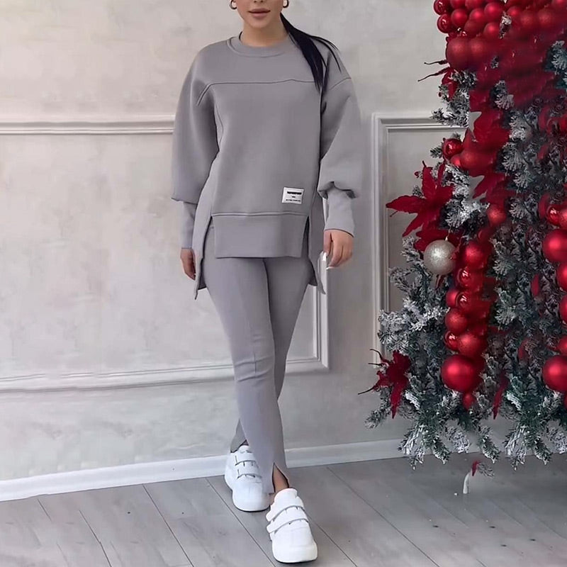 Fabryce | Sporty Sweater Set for Ladies