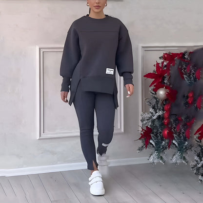 Jess | Cozy sweatshirt and leggings set for women