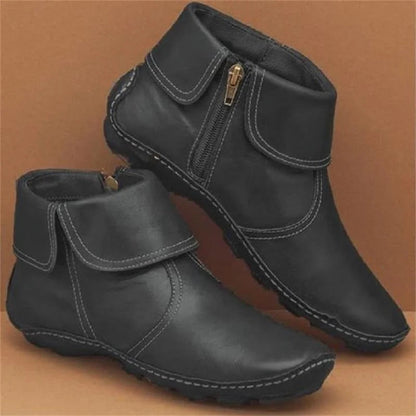 Lesolde - Casual Zipper Boots for Women