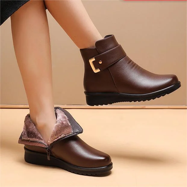 Jairie - Classic Plush Boots for Women